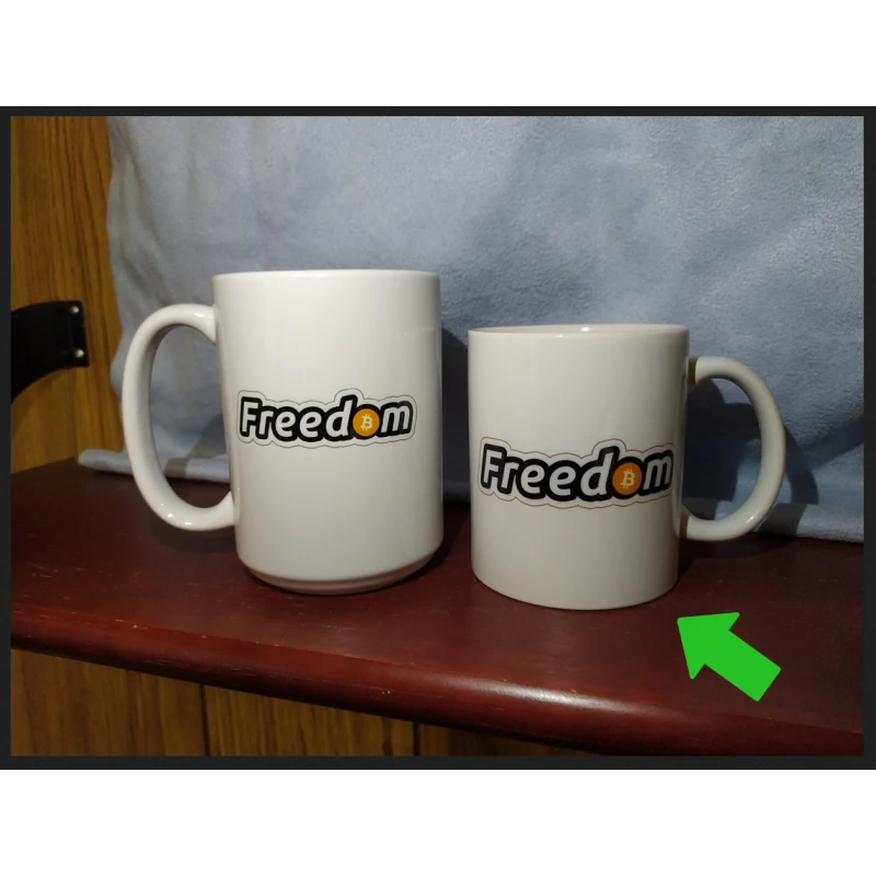 Bitcoin Freedom Mug(Small)