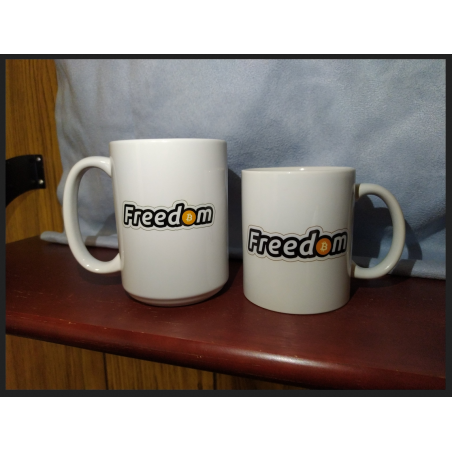 Bitcoin Freedom Mug