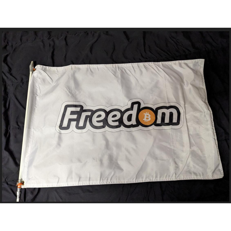 Bitcoin Freedom Flag