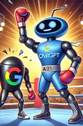 chatgpt-vs-google-boxing-match