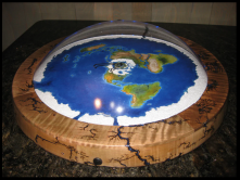 flat earth models