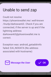 phoenixwallet-unable-to-send-zap-error