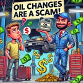 oil changes are a scam.