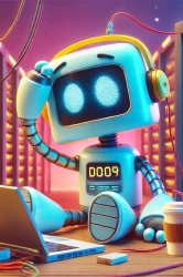 friendly-server-administrator-robot-working-hard