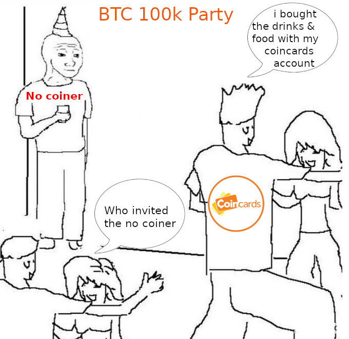 bitcoin coincards 100k party