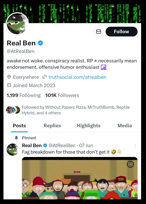 real ban x at real ben