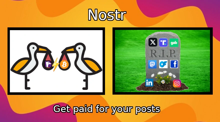 nostr get paid for your notes zaps bitcoin