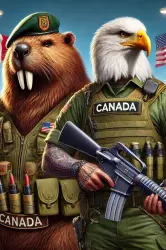 canadian-beaver-america-eagle