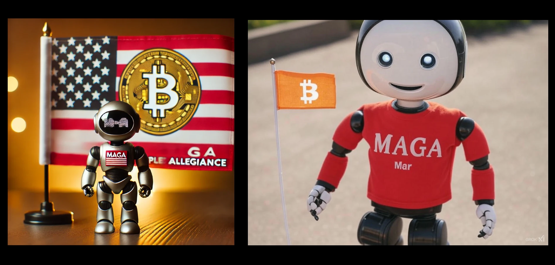 mar bitcoin flag chatgpt grok